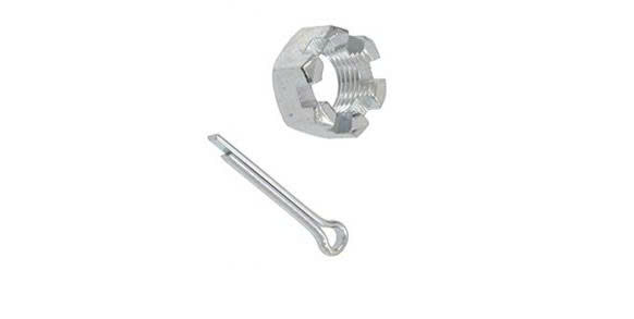 Chốt và đai ốc xẻ rãnh